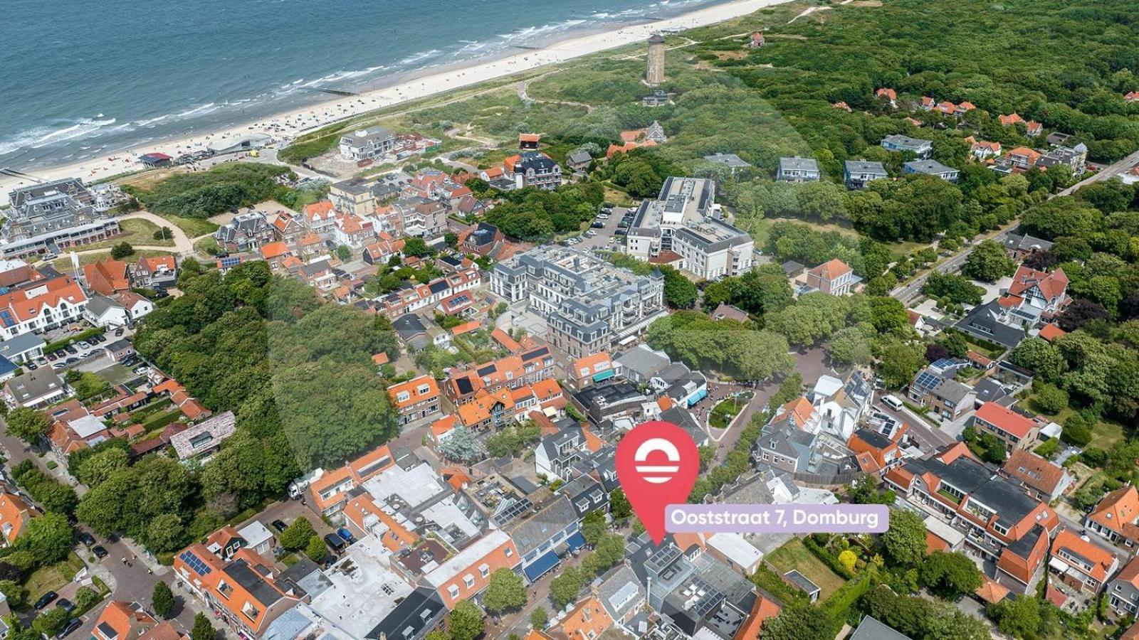Luxe Appartement - Ooststraat 7 | Domburg "Ijsvogel" المظهر الخارجي الصورة